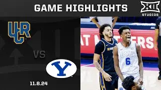 UC Riverside vs. BYU Game Highlights | 2024-25 Big 12 Men’s Basketball