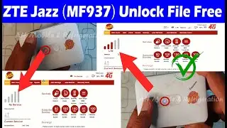(Free File) ZTE Jazz MF937 Unlock File All Sim Working