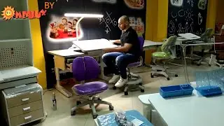 Хорошее для девочек ортопедическое растущее компьютерное кресло стул для школьника mealux Y-616