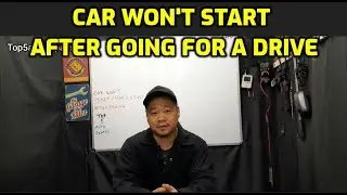 VEHICLE NOT STARTING AFTER GOING FOR A DRIVE