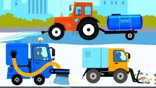 Транспорт - Машинки | Самолеты | Вертолеты | Корабли | Мультик Для Детей