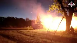 Работает российский «Град»