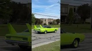Plymouth Superbird Leaving Cars & Coffee!