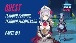 QUEST - Tesouro Perdido Tesouro Encontrado - Procure um Prato Estranho de Jade - GENSHIN IMPACT - #3
