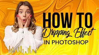 How to Dripping Effect in Adobe Photoshop - Free Tutorial - Beginners