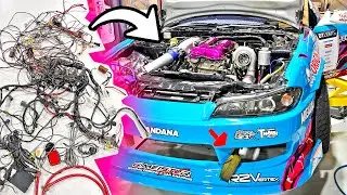 Removing 25 Years of BAD Wiring from a Japanese Sports Car!