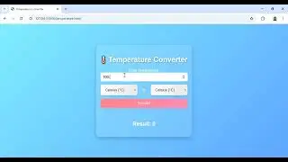 How to Build a Temperature Converter with JavaScript 