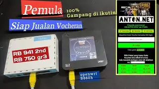 Full Cara setting Voucheran di mikrotik Rb941 dan 750 gr3 Sampe Cara Bikin vocer nya dan siap jualan