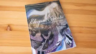 Elegant Spirits: Amano's Tale of Genji and Fairies (book flip)