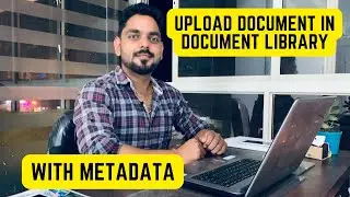 PowerApps upload file to SharePoint document library without Workflow with Custom Metadata