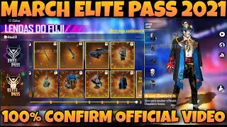 Free fire march elite pass 2021 || free fire elite pass season 34 , New March elite pass free fire