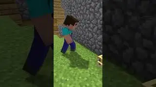 Cartoon cat in Minecraft #minecraft #trending #animation #trevorhenderson #gaming #noobvspro