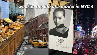 WEEK IN THE LIFE OF A MODEL IN NYC- last week vlog: castings, shopping & skincare | Morgan Fernandez
