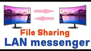 How to install and use LAN messenger / Send Message on LAN