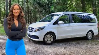 Living in a Luxury Minivan in FRANCE - Stealth Camper Van for Van Life