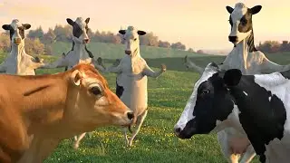Funny Cow Dance 4 │ Cow Song & Cow Videos 2021