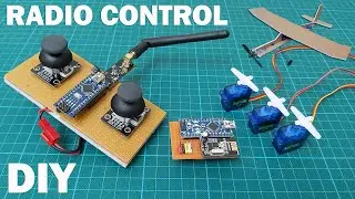 Cheap and Simple Radio Control Making for RC Models. DIY RC 4-Channel