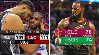 The GREATEST Game 7 Moments For 30 Minutes Straight! 🔥