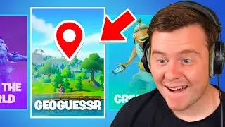 Fortnite added Geoguesser!