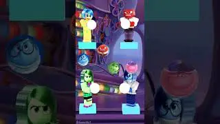 Choose the right emotional orb for Joy, Anger, Disgust, and Sadness! 👍