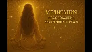 Тишина Внутри. Медитация, Которая Спасёт от Тревоги и Бесконечного Потока Мыслей| Частота 432Гц