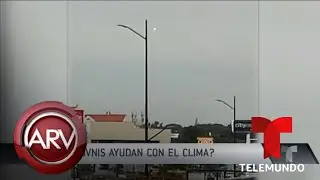 Vecinos aseguran que los ovnis los protegen de fenómenos naturales | Al Rojo Vivo | Telemundo