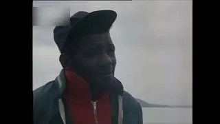 Boxer Floyd Patterson On Buncrana  Beach, Donegal;  Ireland - 1978