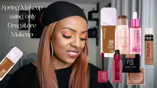 SPRING MAKEUP LOOK (BEGINNER-FRIENDLY) USING ONLY DRUGSTORE MAKEUP