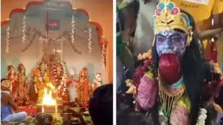 Shree Ram Charitrar Manas🙏 used to be in our village. maa kali🙏  dance 😱  2023