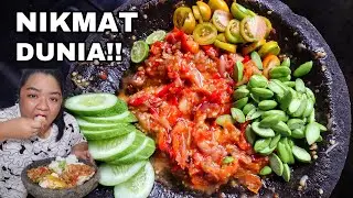 SAMBEL ALA ASMR MASAK2 DI RUMAH!! NIKMAT DUNIAWI 😋