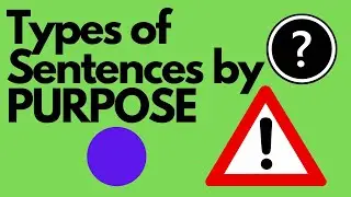 TYPES OF SENTENCES BY PURPOSE