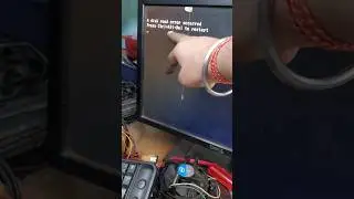 a disk read error occurred