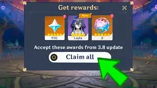 GOOD NEWS!! FREE 4-Star Character & PRIMOGEMS for ALL PLAYERS In Version 3.8 | Genshin Impact