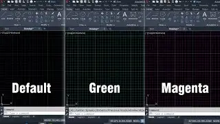 How To Change The Grid Lines Color In AutoCAD