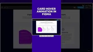 Simple Card hover animation in figma 🔥 