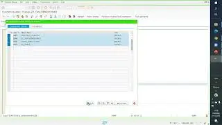 Funktionsbausteine  anlegen und aufrufen  in SAP ABAP