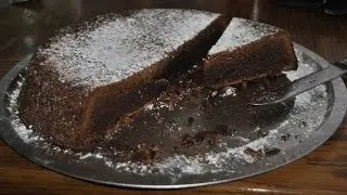 Irish Whiskey Fudge Cake
