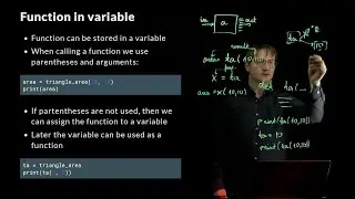 Python (eng) - Function in variable