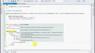 How to Upload Files Asynchronously using ASP NET MVC4 application