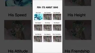 POV : Its Xiao || Genshin Impact || Xiao Genshin Impact.