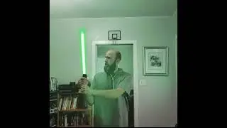 Lightsaber Light Wash - Kdenlive VFX Concept - Members only tutorial soon #vfx #kdenlive
