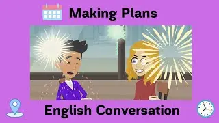 Make Plans in English | Prepositions of Place | Future with Going to