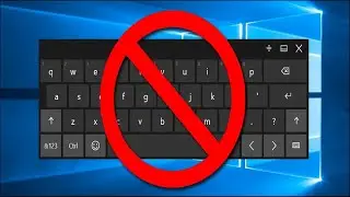 How to Permanently Disable The Touch Keyboard In Windows 8 and 10