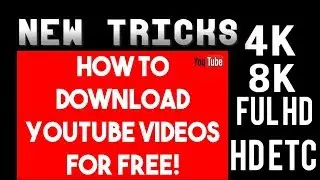 How to download 4k,8K and others high quality video from youtube by android or pc new tricks