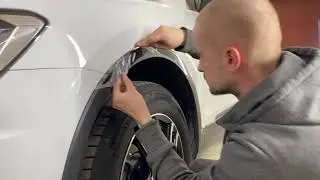Антигравийная пленка на Volkswagen Tiguan