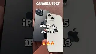 iPhone 13 vs iPhone 15 Camera Test| camera test🔥 Video Test🔥