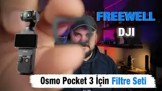 DJI Osmo Pocket 3 İle Sinematik Videolar İçin FREEWELL Filtre Seti Profesyonel Sonuç