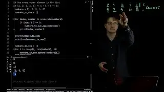 Python (eng) - Loop example: sum of every second element