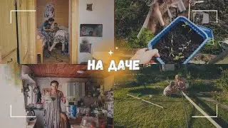 ВЛОГ: Первый день на даче 🏡  | Я немного не в себе | Что купили дети 24.05.24