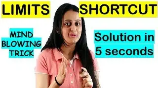 LIMITS SHORTCUT TRICK- SOLVE LIMIT OF A RADICAL IN 5 SECONDS /JEE/EAMCET/NDA/CET- TRICK